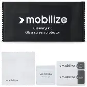 Mobilizera Cadre noir Verre (Apple iPhone 15 Pro), Téléphone portable : film de protection, Noir