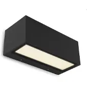 Lutec Gemini LED Applique murale extérieure 2x 3000 K 20W IP54 noir