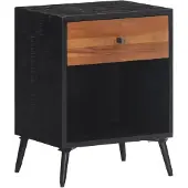 vidaXL Table de chevet 40x30x50 cm bois massif de teck