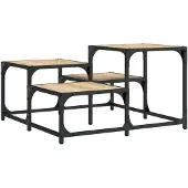 vidaXL Table basse chêne Sonoma 68x68x40 cm Bois composite