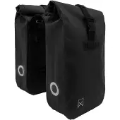 Willex Sacoches de vélo imperméables 34 L, noir