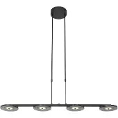 Steinhauer Lampe de bureau LED noire Turound