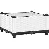 vidaXL Hochbeet 40x40x23 cm Polypropylen