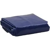 vidaXL Bâche de protection bleu 5x5 m 650 g/m