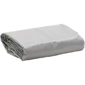 DKD Home Decor Bâche de protection Gris 1x2,5 m 650 g/m