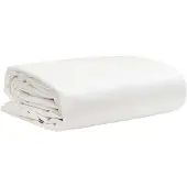 vidaXL Bâche de protection blanche 4x4 m 650 g/m