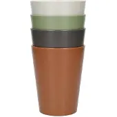 MIKASA Verres d'été en plastique recyclé 340ml - Set 4pcs.