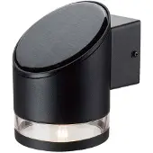 V-TAC VT-1138 10384 Applique murale solaire 1 W blanc chaud noir (70 lm, IP44)