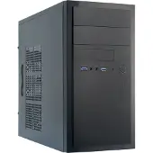 Chieftec Elox Series HT-01B - Mini tour - micro ATX - sans alimentation - noir - USB/audio (HT-01B-OP)