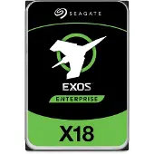 Seagate Exos X18 ST18000NM001J - Disque dur - crypté - 18 To - interne - SATA 6Gb/s - 7200 tours/minute - mémoire tampon : 256 Mo - disque auto-décryptable (SED)