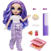 Rainbow High Poupée pyjama Rainbow High Junior High - Violet