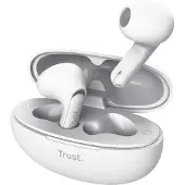 Trust Yavi Casque True Wireless Stereo (TWS) Ecouteurs Appels/Musique USB Type-C Bluetooth Blanc
