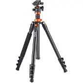 K&F Concept Concept Tripod SA254M2 (Métal), Trépied, Noir
