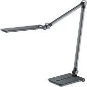 Hansa - Styro 41-5011.101 Wave lampe de bureau grise 8,5 W