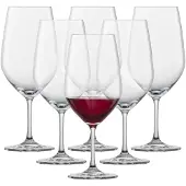 Schott zwiesel 7544472 vina coffret de 6 verres à vin cristal transparent 62,6 cl