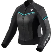 REV'IT! Median Leather Jacket Noir 42 Femme