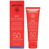 Apivita Bee Sun Safe Crème visage anti-taches et anti-âge SPF50 50ml