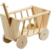 Karlie Râtelier Chariot En Bois 29 Cm, Pour Rongeur