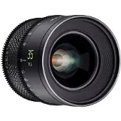 Samyang Cf 35 Mm T1.5 Ff Cine Sony E Camera Lens Argenté