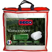 Dodo Couette Vancouver pour températures modérées - 200 x 200 cm - Blanc