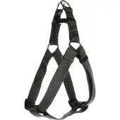 Flamingo Harnais Step & Go Ziggi gris foncé, taille : L