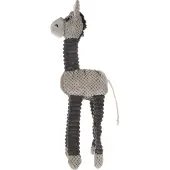 Flamingo Jouet pour chien Rasha Âne gris
