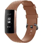 IMoshion Bracelet silicone pour Fitbit Charge 3 / 4 - Marron