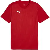 Puma T-Shirt fonctionnel rouge / blanc