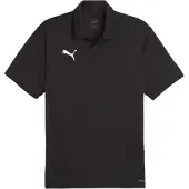 Puma T-Shirt fonctionnel 'Team Goal' noir / blanc
