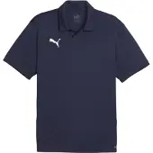 Puma Hommes, T-shirt de sport, Polo teamGOAL (3XL), Bleu, 3XL