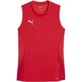 Puma Femmes, T-shirt de sport, teamGOAL Maillot sans manches Wmns (L), Rouge, L
