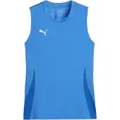 Puma Femmes, T-shirt de sport, teamGOAL Maillot sans manches Wmns (L), Bleu