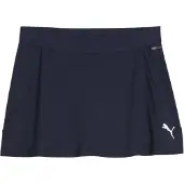 Puma Jupe de sport 'TeamGOAL' bleu marine / gris clair / blanc