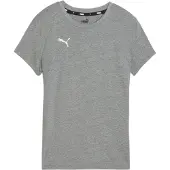 Puma T-shirt fonctionnel 'TeamGOAL' gris / blanc