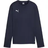 Puma Sweat de sport 'TeamGoal' marine / blanc