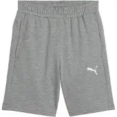 Puma Pantalon de sport gris / blanc