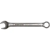 Bahco Stainless Steel Offset 24 Mm 215 Mm Combination Wrench Argenté