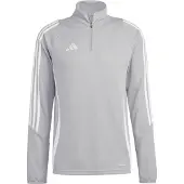 Adidas Sweat de sport 'Tiro 24' gris clair / blanc