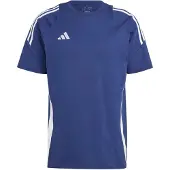 Adidas T-Shirt fonctionnel 'Tiro 24' gentiane / blanc