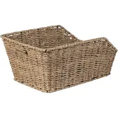 Basil Panier Vélo - Cento Rattan Look - 35L - marron
