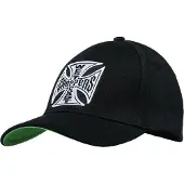West Coast Choppers Og Classic Round Cap Noir