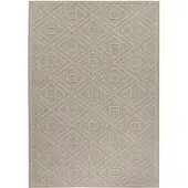 Ayyildiz Hali Ayyildiz | Tapis d'extérieur Patara - 240 cm x 340 cm - Beige - Durable et élégant - Anti-taches