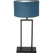 Steinhauer Lampe de table 55cm Stang avec capuche bleue