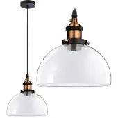 Toolight Lampe Suspendue APP046-1CP Verto C Transparent
