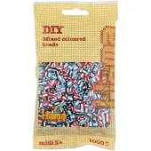 HAMA Beads Strijkkralenmix - Streept (091), 1000pcs.
