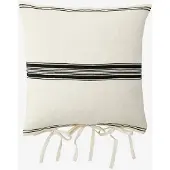 Nordal Coussin Citala noir avec rembourrage