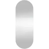 vidaXL Miroir mural 15x40 cm Verre Ovale