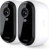 Arlo ESSENTIAL 2 Caméra extérieure 2K 2pack W/2 Solar Panel BNDL