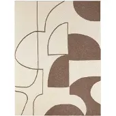 Broste Copenhagen Plaid Maren marron/beige