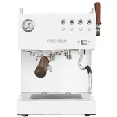 Ascaso Machine expresso Steel Duo Plus White&Wood - semi-professionnelle